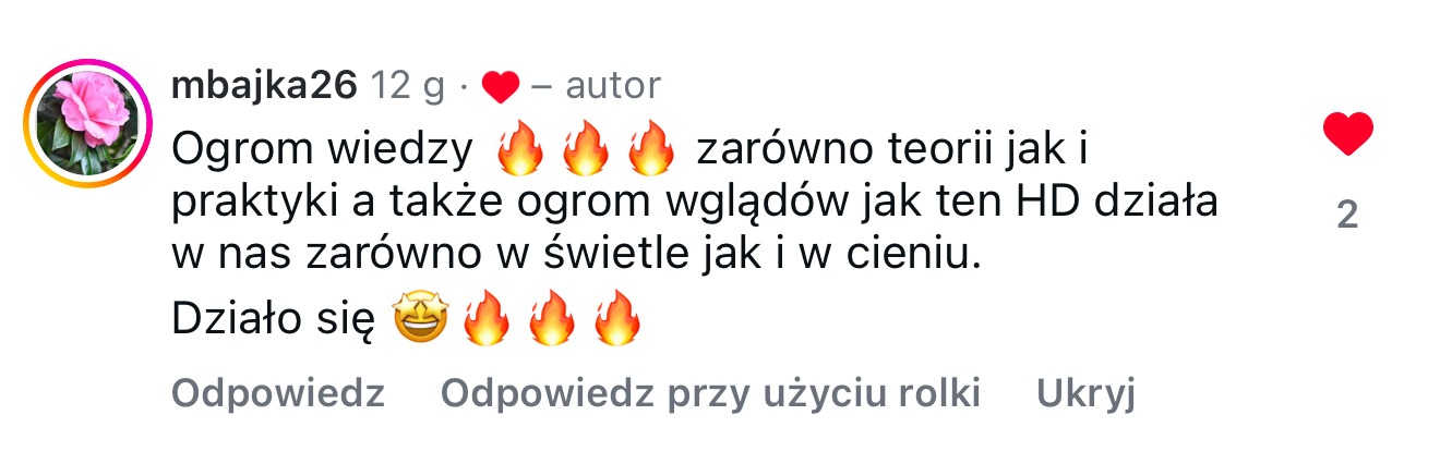 Komentarz: ogrom wiedzy, teorii i praktyki oraz wglądów